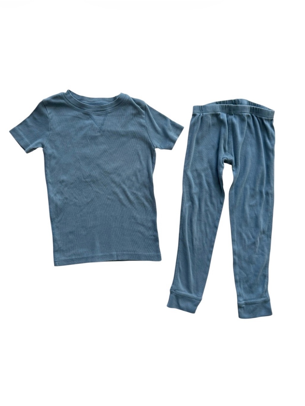 Primary Blue Pajama Set Size 6